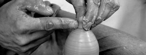 Keramikatelier Schöning - das Atelier - Steinzeug